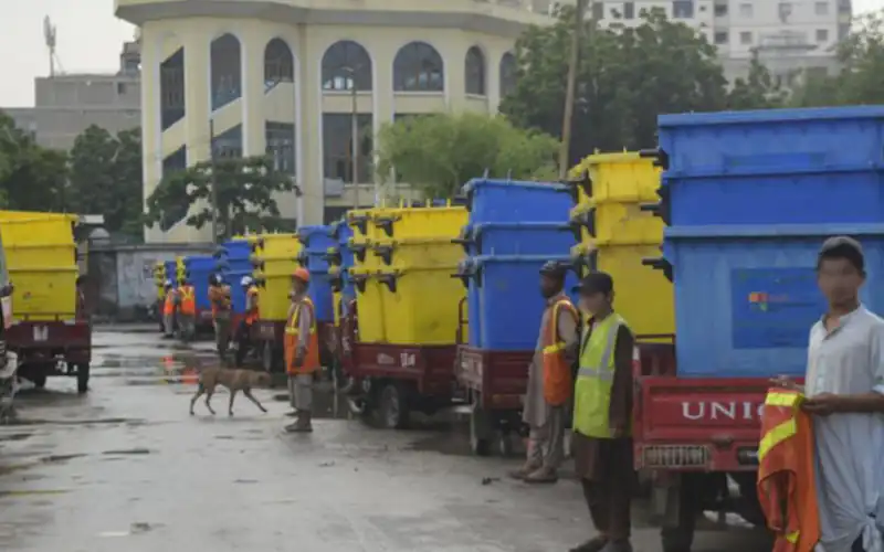 waste management plan Karachi