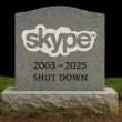 Skype shutting down
