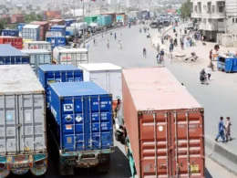 Karachi truck park