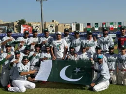 Pakistan beats India in baseball