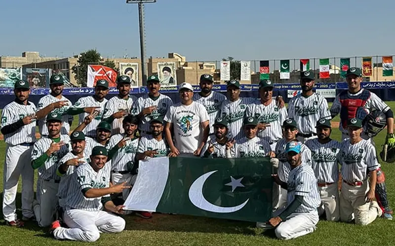 Pakistan beats India in baseball