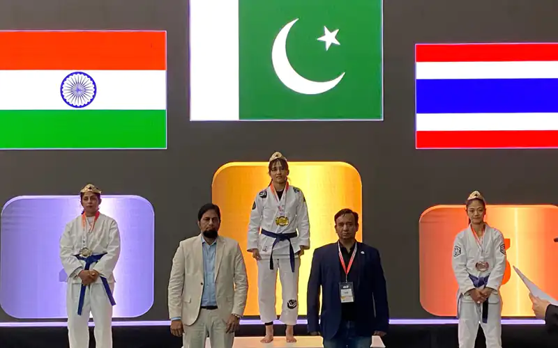 Bano Kausar wins gold