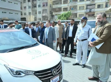 EV taxi service Sindh
