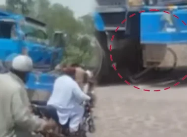 Dumper crushes disabled man