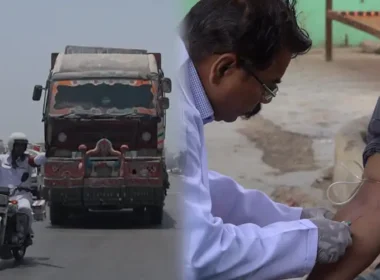 Karachi heavy vehicle dope tests