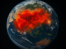 Earth air pollution 2025
