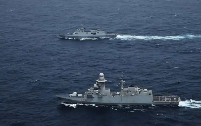 Pakistan Italy joint naval exercise