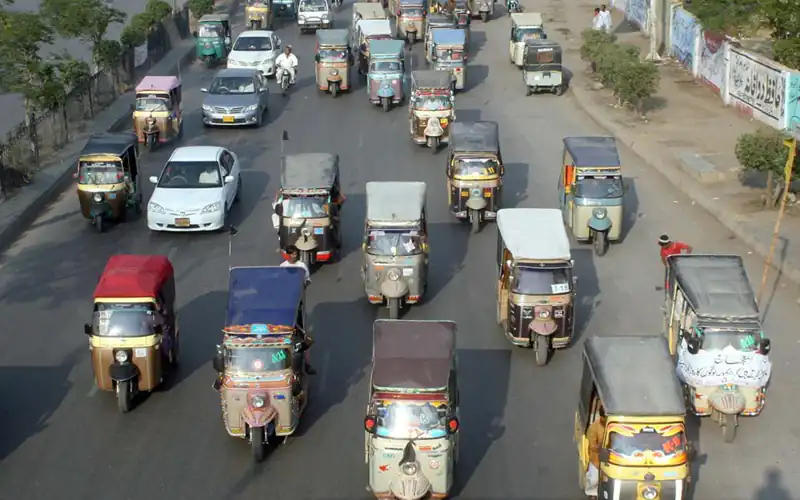 Chingchi rickshaw drivers