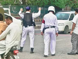 Sindh driving license fine 2025