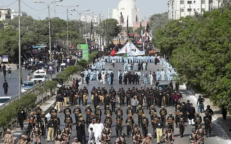 Karachi traffic plan for Muharram 1447