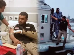 Pakistan Navy rescues Indian sailor