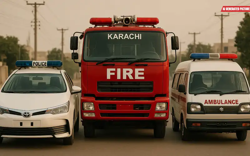Karachi emergency numbers