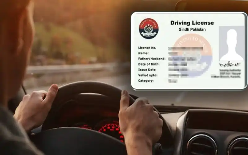 Online driving license in Sindh