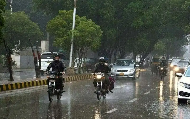 Karachi rainfall report