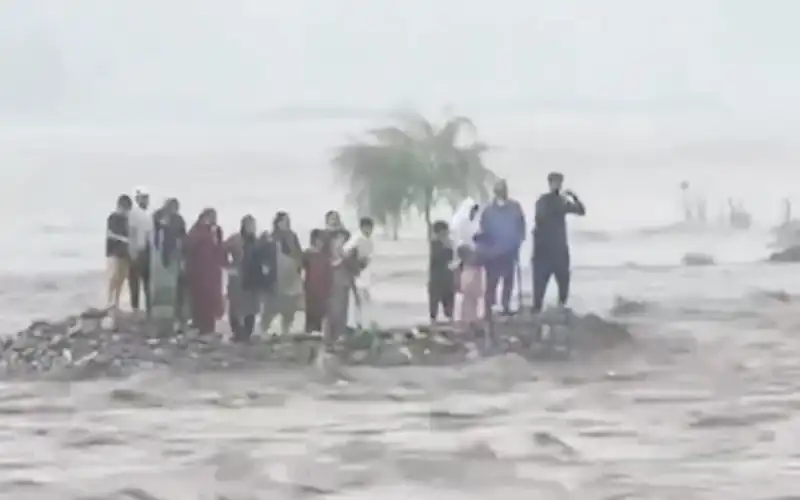 Swat River flash floods