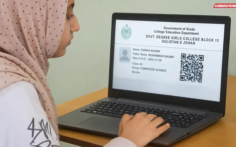 XI Digital College ID Card