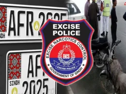 Ajrak number plates