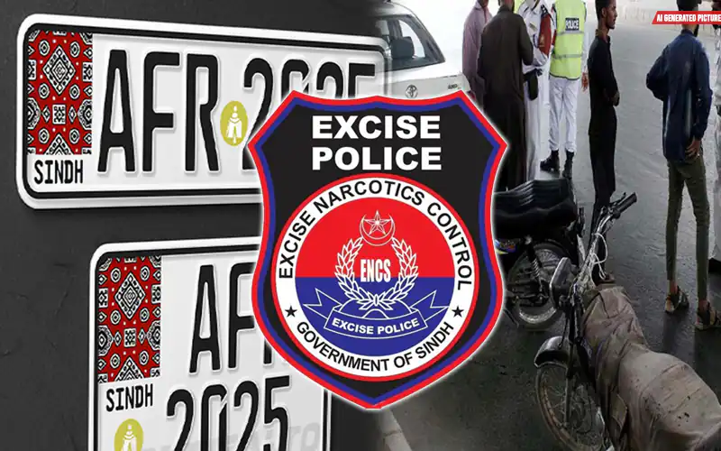 Ajrak number plates