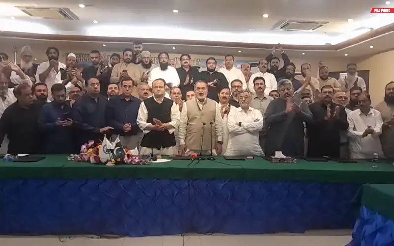 Peaceful strike in Karachi