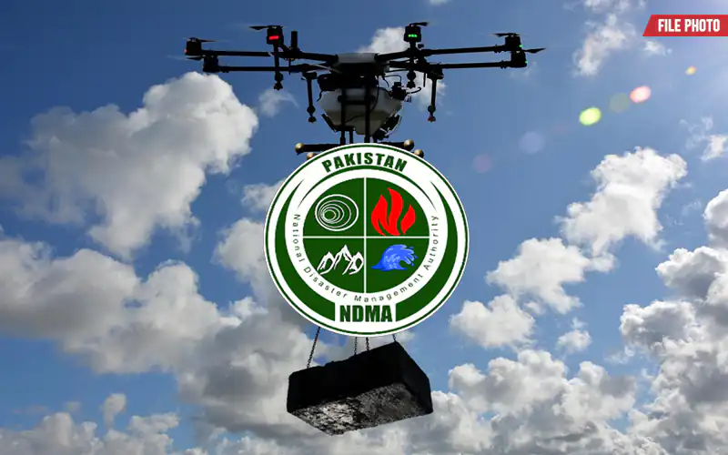 NDMA drones carry 100 kg