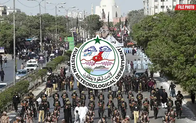 Karachi weather on Muharram