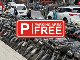 Free parking in Karachi