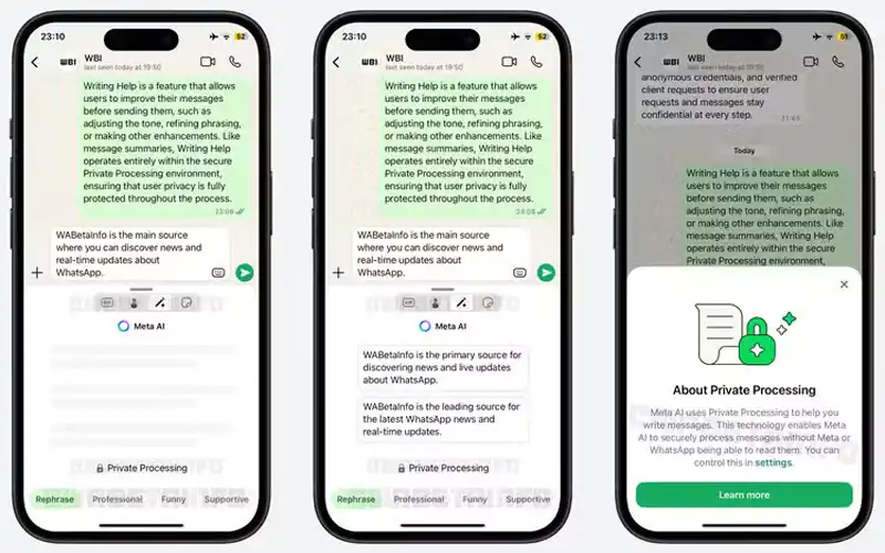 AI features coming to WhatsApp