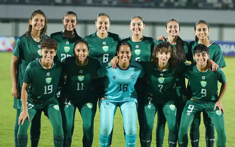 Pakistan women's football victory