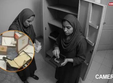maid flees with gold in Karachi