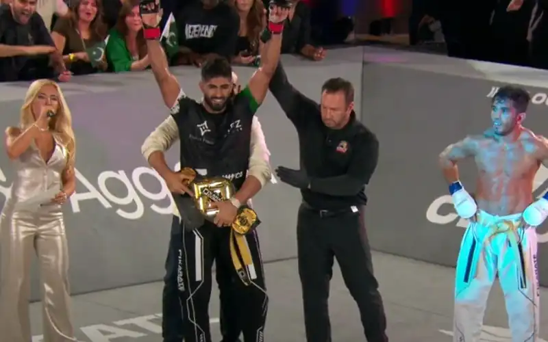 Shahzaib Rind becomes KC Lightweight World Champion