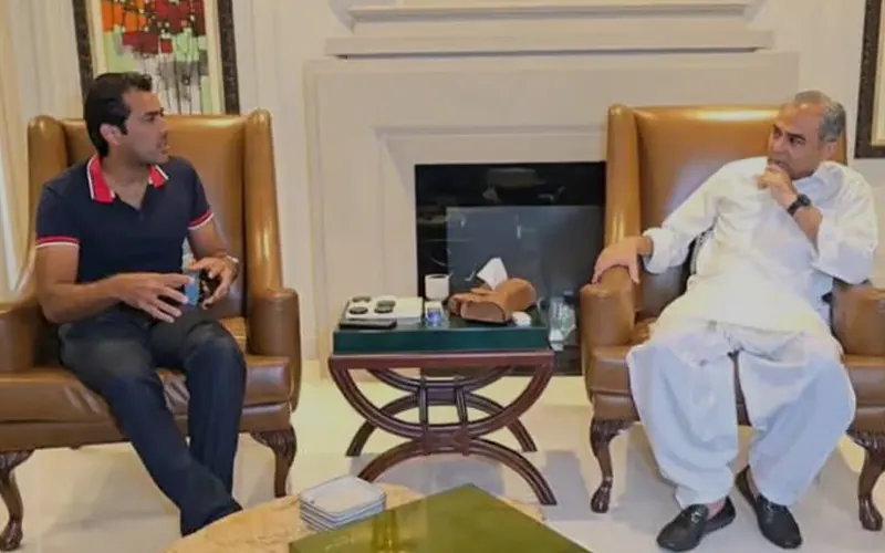 Aisam-ul-Haq meets PCB chairman