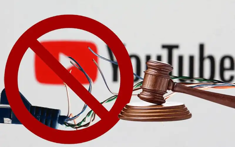YouTube channels banned