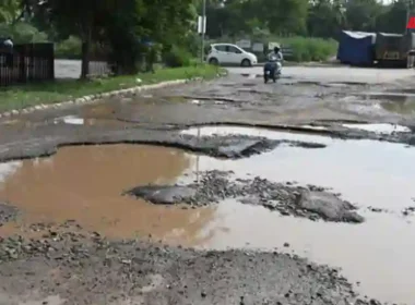 District East road repair