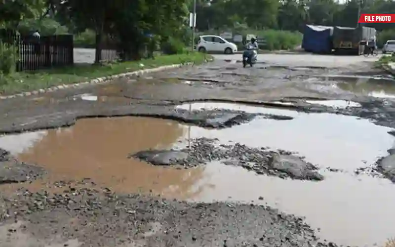 District East road repair