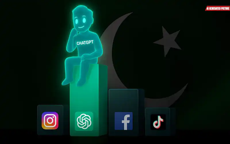 ChatGPT popularity in Pakistan