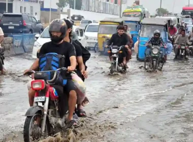 Heavy rainfall in Karachi