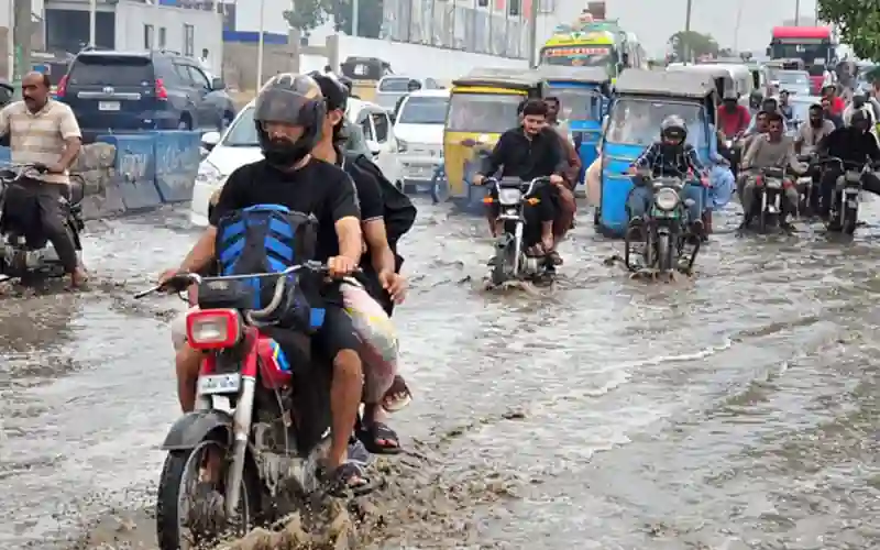 Heavy rainfall in Karachi