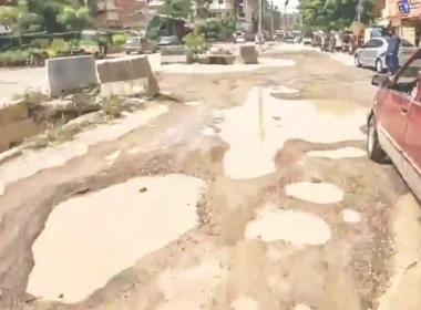 Report damaged roads in Malir