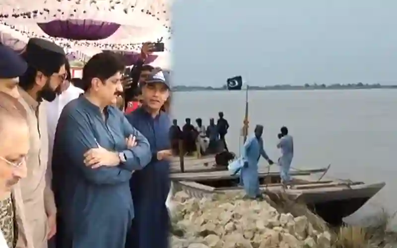 Sindh super flood threat