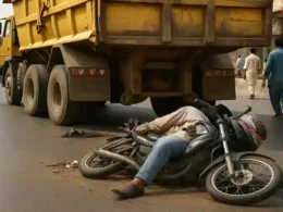 Karachi traffic accident deaths