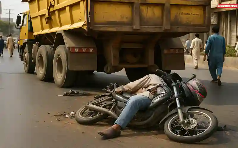 Karachi traffic accident deaths