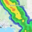 Heavy rain with thunderstorms in Karachi
