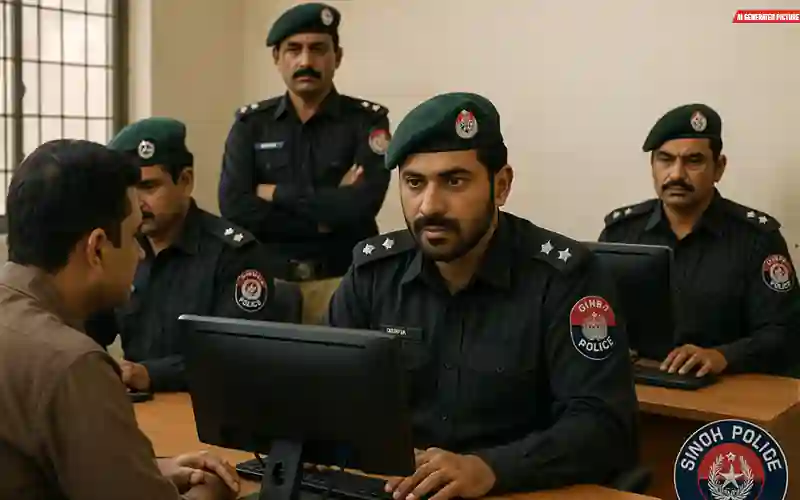 Karachi police paperless system