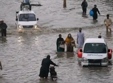 Karachi urban flooding response
