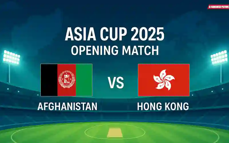 Afghanistan vs Hong Kong live Asia Cup 2025