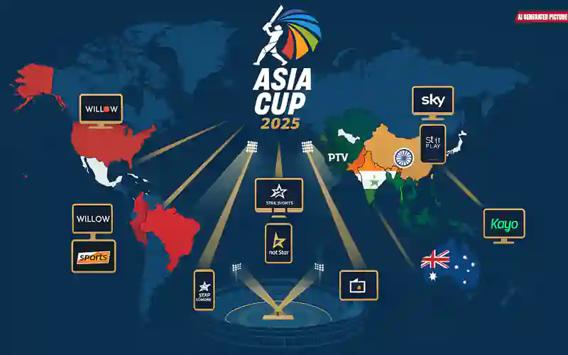 Where to watch Asia Cup 2025 live