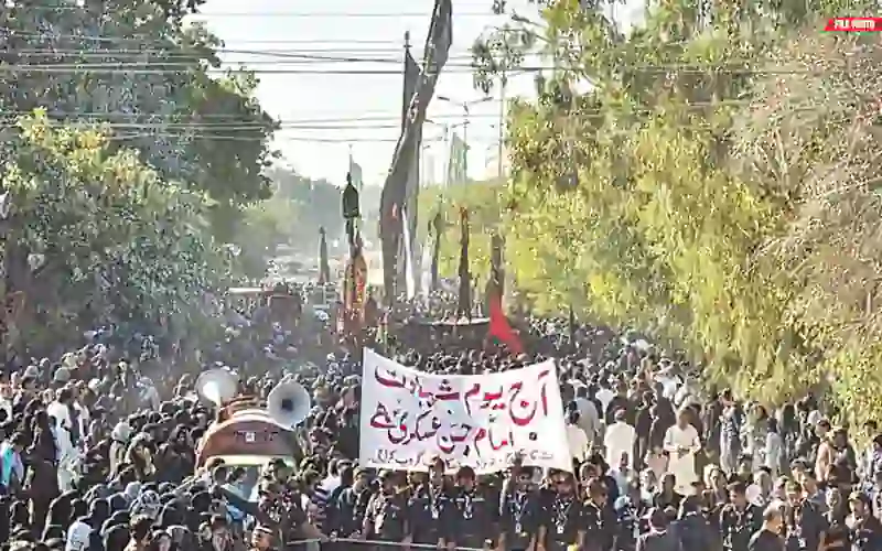 chup tazia karachi
