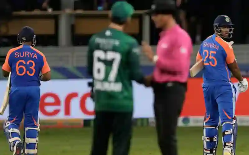 Handshake controversy