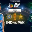 India vs Pakistan Asia Cup live