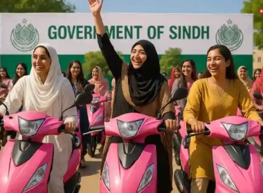 Pink Scooty distribution Karachi